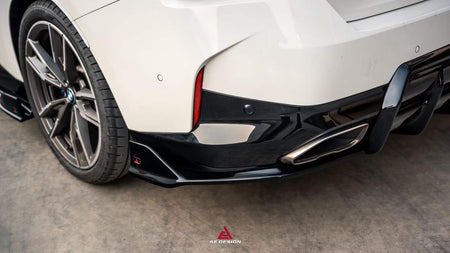AE DESIGN - BMW 2 SERIES G42 GLOSS BLACK ABS REAR DIFFUSER - Aero Carbon UK