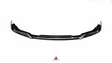 AE DESIGN - BMW 4 SERIES G22 / G23 2020+ ABS GLOSS BLACK FRONT LIP - Aero Carbon UK