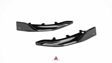 AE DESIGN - BMW 4 SERIES G22 / G23 2020+ ABS GLOSS BLACK REAR DIFFUSER - Aero Carbon UK