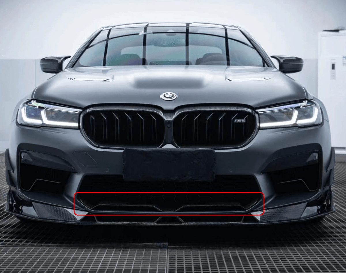 AE DESIGN - BMW F90 M5 CARBON FIBRE MIDDLE LIP - Aero Carbon UK