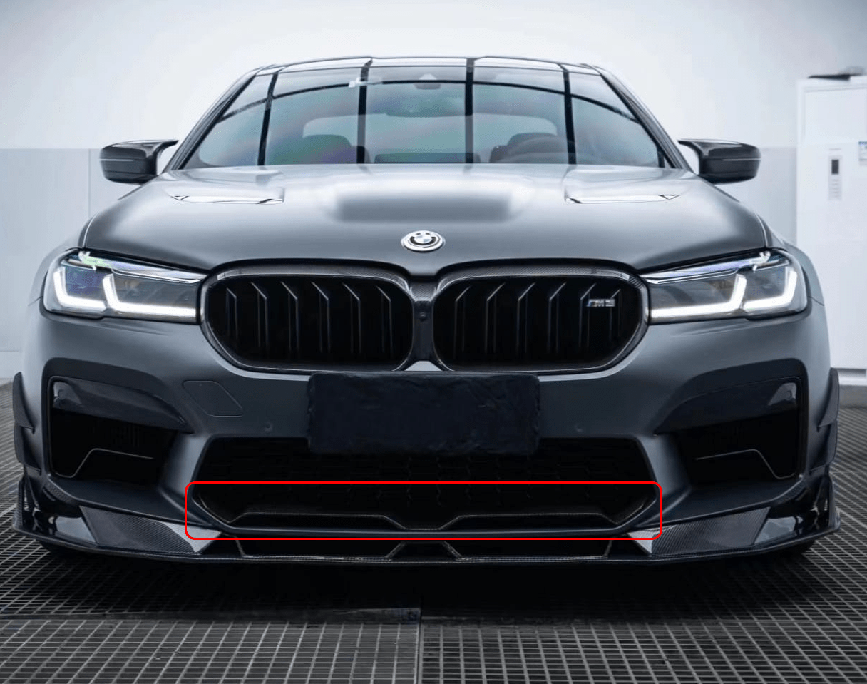 AE DESIGN - BMW F90 M5 CARBON FIBRE MIDDLE LIP - Aero Carbon UK