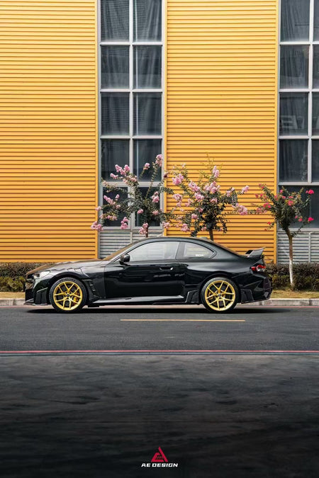 AE DESIGN - BMW M2 G87 DRY CARBON FIBER SIDE FENDERS V2 - Aero Carbon UK