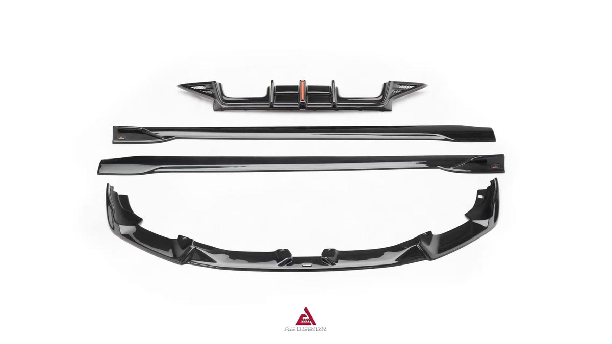AE DESIGN - BMW M2 G87 GLOSS BLACK FULL BODY KIT - Aero Carbon UK
