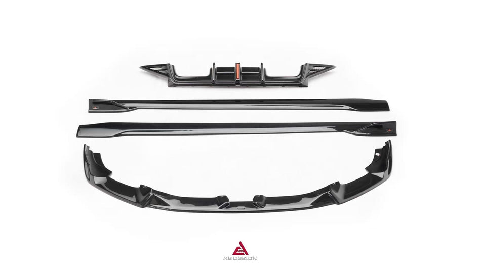 AE DESIGN - BMW M2 G87 GLOSS BLACK FULL BODY KIT - Aero Carbon UK