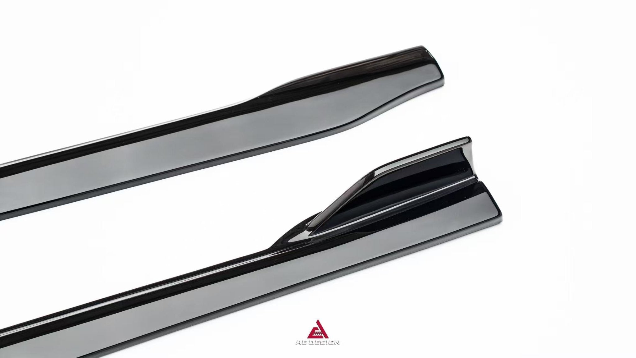 AE DESIGN - BMW M2 G87 GLOSS BLACK SIDE SKIRTS - Aero Carbon UK