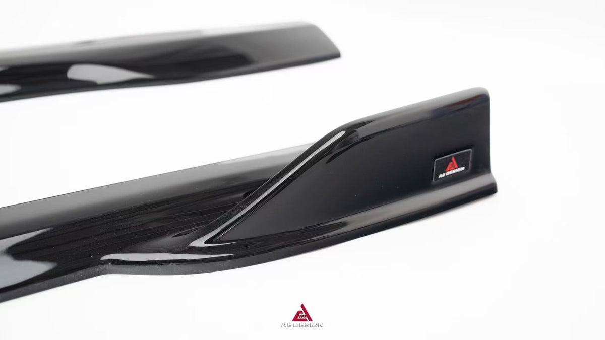 AE DESIGN - BMW M2 G87 GLOSS BLACK SIDE SKIRTS - Aero Carbon UK