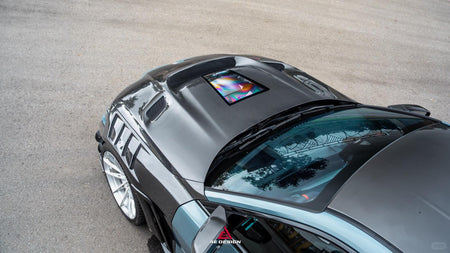 AE DESIGN - BMW M3 G80 / M4 G82 DRY CARBON FIBER V2 WIDE BODY SIDE FENDERS - Aero Carbon UK