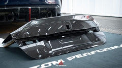 AE DESIGN - BMW M4 G82 / 4 SERIES G22 CARBON FIBRE REAR BOOT TRUNK LID - Aero Carbon UK