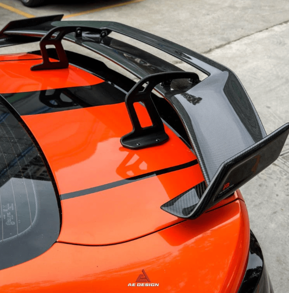 AE DESIGN - BMW M4 G82 / 4 SERIES G22 DRY CARBON FIBRE REAR WING SPOILER - Aero Carbon UK