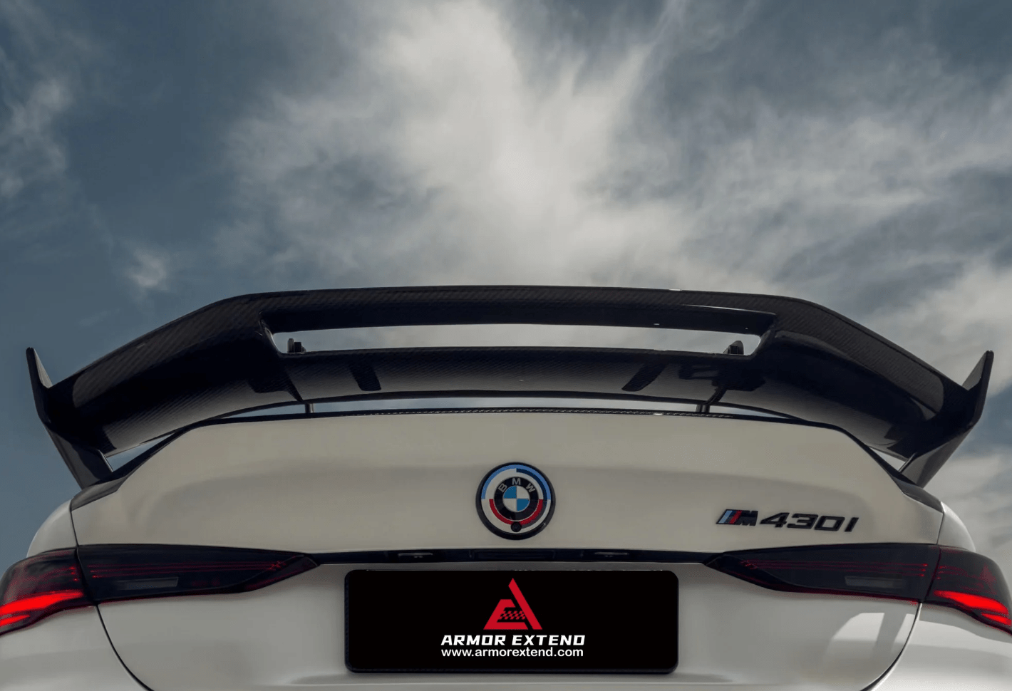 AE DESIGN - BMW M4 G82 / 4 SERIES G22 DRY CARBON FIBRE REAR WING SPOILER - Aero Carbon UK