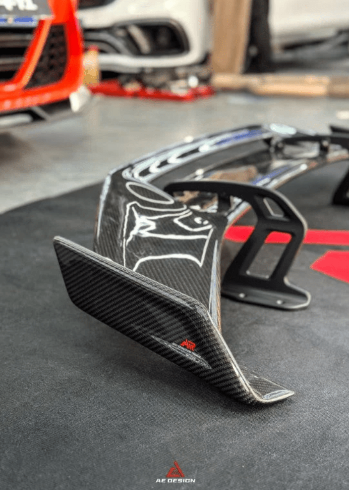 AE DESIGN - BMW M4 G82 / 4 SERIES G22 DRY CARBON FIBRE REAR WING SPOILER - Aero Carbon UK