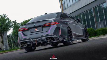 AE DESIGN - BMW M5 G90 DRY CARBON FIBER REAR DIFFUSER - Aero Carbon UK