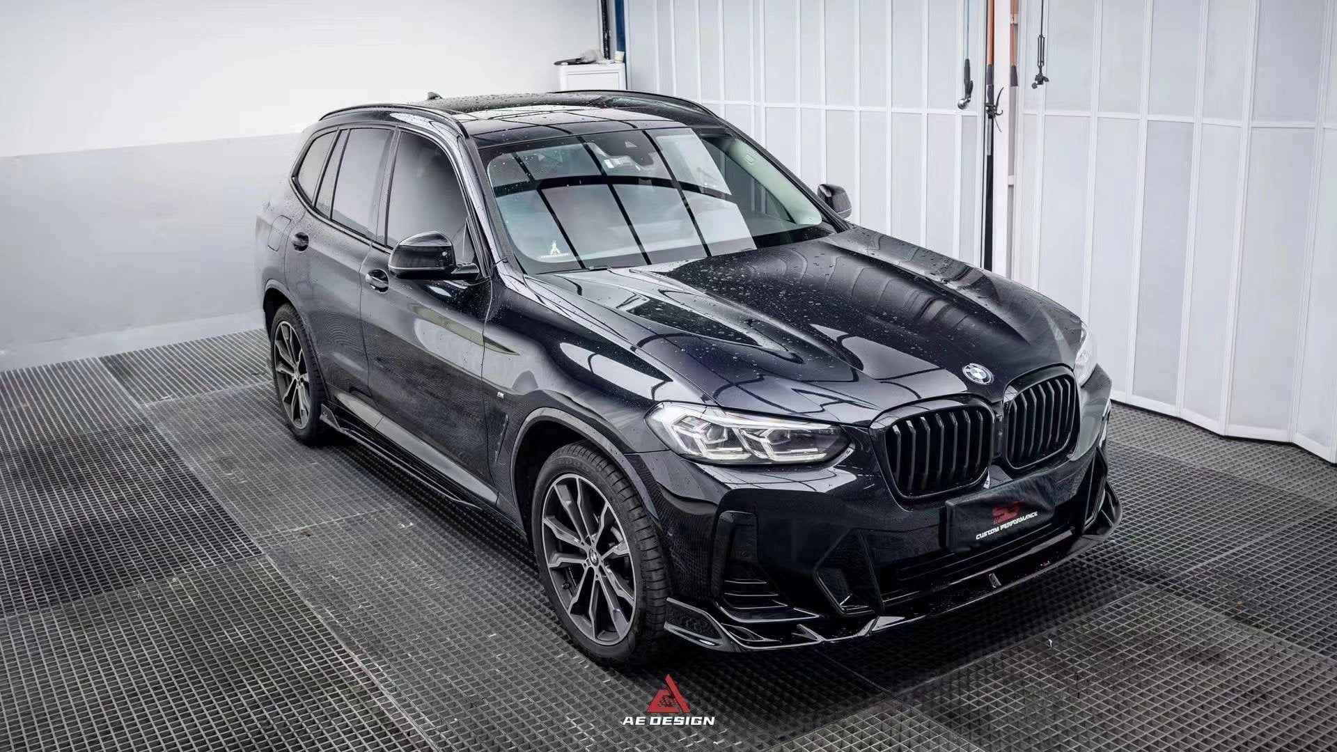 AE DESIGN - BMW X3 G01 / X4 G02 LCI ABS PLASTIC SIDE SKIRTS - Aero Carbon UK