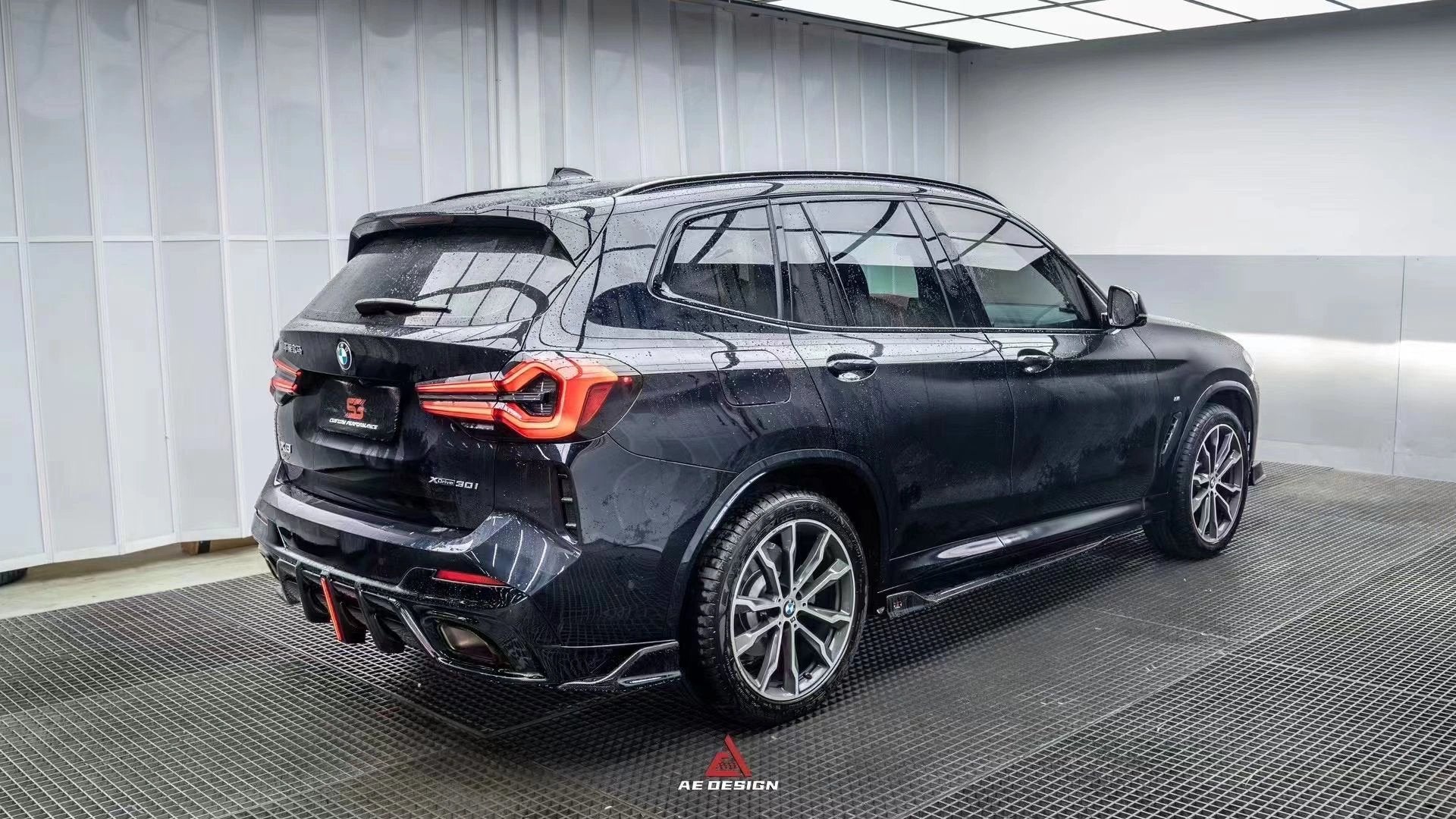 AE DESIGN - BMW X3 G01 / X4 G02 LCI ABS PLASTIC SIDE SKIRTS - Aero Carbon UK