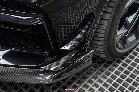 AE DESIGN - BMW X5 G05 PRE LCI CARBON FIBRE FRONT CANARDS - Aero Carbon UK