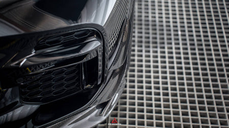 AE DESIGN - BMW X5 G05 PRE LCI CARBON FIBRE FRONT CANARDS - Aero Carbon UK