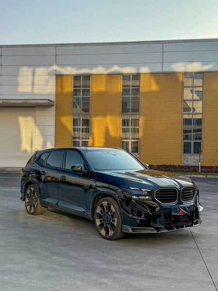 AE DESIGN - BMW XM G09 DRY CARBON FIBER FRONT LIP - Aero Carbon UK