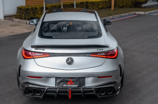 AE DESIGN - MERCEDES BENZ AMG CLE53 C236 A236 DRY CARBON FIBRE REAR SPOILER - Aero Carbon UK