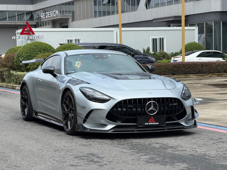 AE DESIGN - MERCEDES BENZ AMG GT63S C192 2025+ CARBON FIBRE FRONT CANARDS - Aero Carbon UK