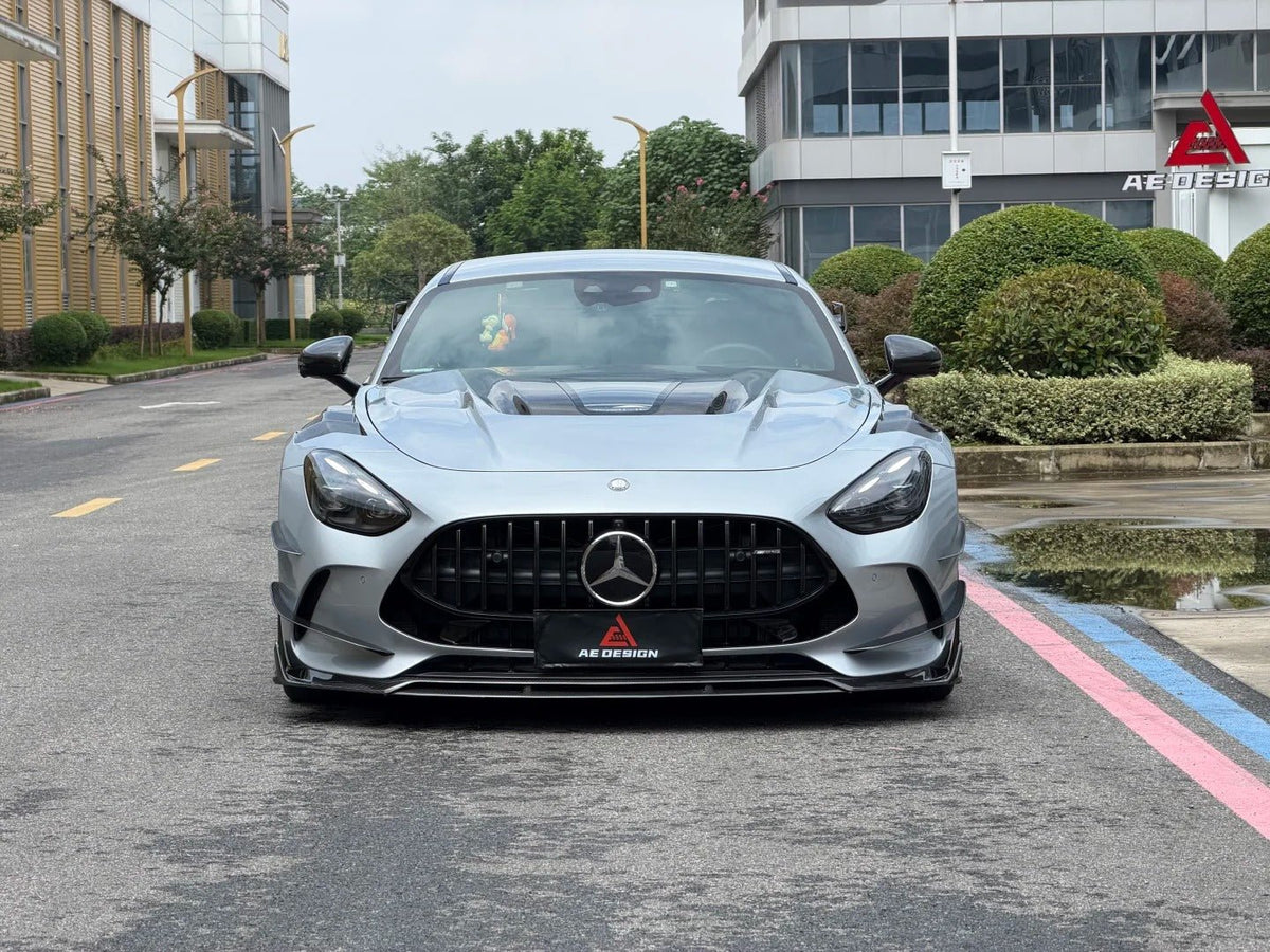 AE DESIGN - MERCEDES BENZ AMG GT63S C192 2025+ CARBON FIBRE FRONT CANARDS - Aero Carbon UK