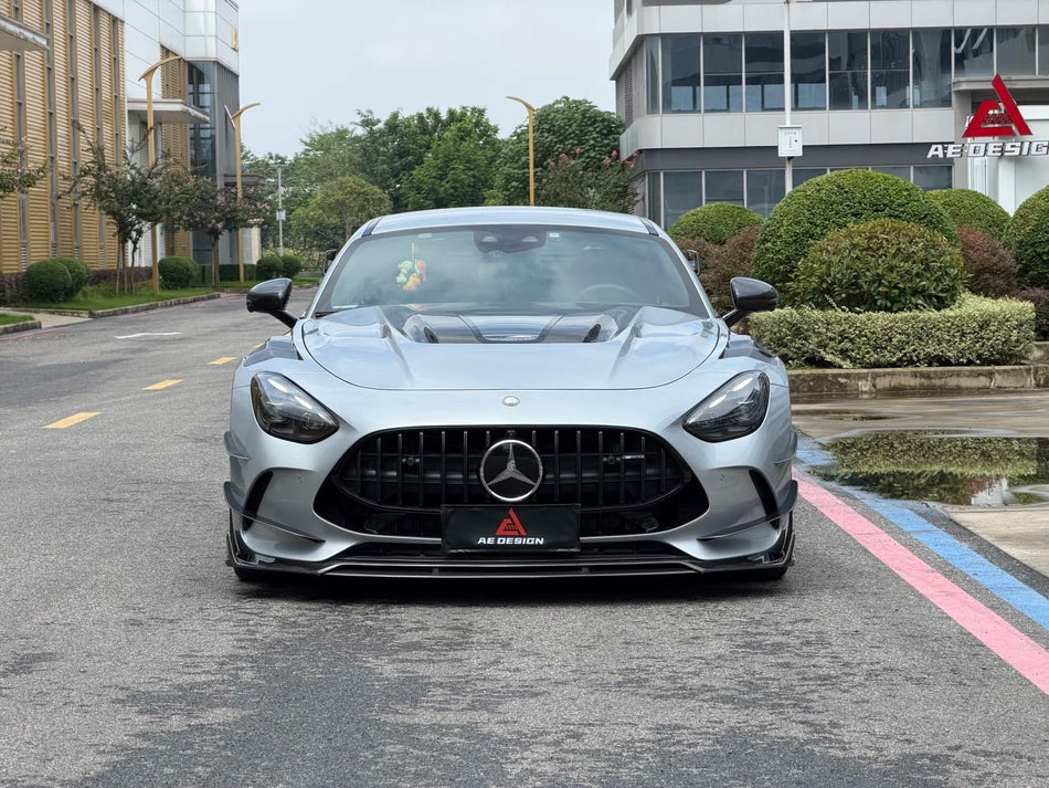 AE DESIGN - MERCEDES BENZ AMG GT63S C192 2025+ CARBON FIBRE FRONT LIP - Aero Carbon UK