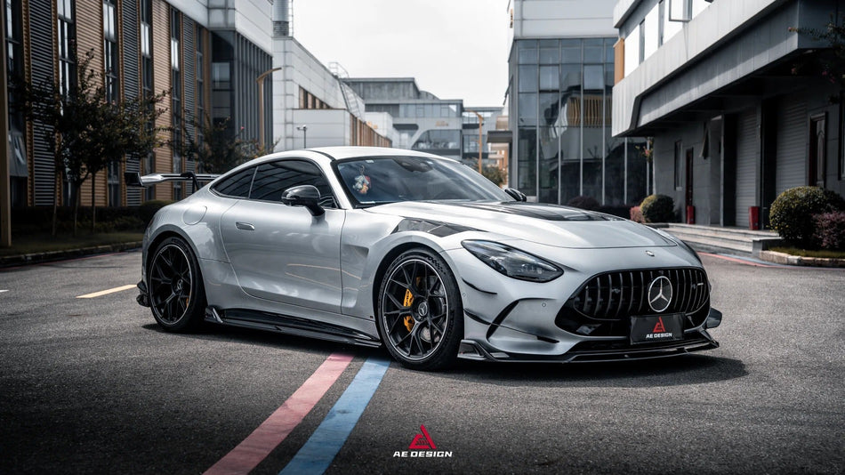 AE DESIGN - MERCEDES BENZ AMG GT63S C192 2025+ CARBON FIBRE FRONT LIP - Aero Carbon UK