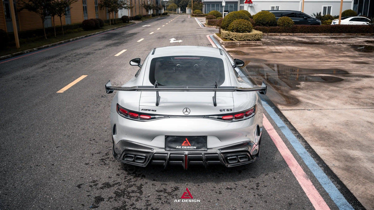AE DESIGN - MERCEDES BENZ AMG GT63S C192 2025+ CARBON FIBRE REAR DIFFUSER - Aero Carbon UK