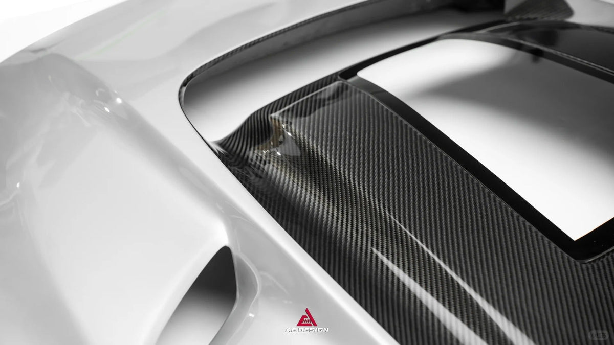 AE DESIGN - MERCEDES BENZ AMG GT63S C192 2025+ CARBON FIBRE VENTED HOOD BONNET - Aero Carbon UK