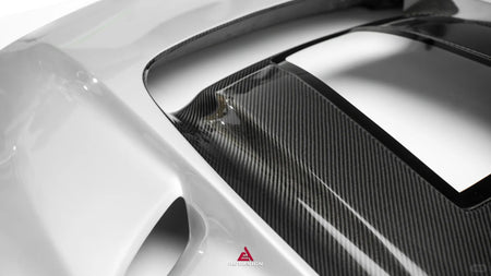 AE DESIGN - MERCEDES BENZ AMG GT63S C192 2025+ CARBON FIBRE VENTED HOOD BONNET - Aero Carbon UK