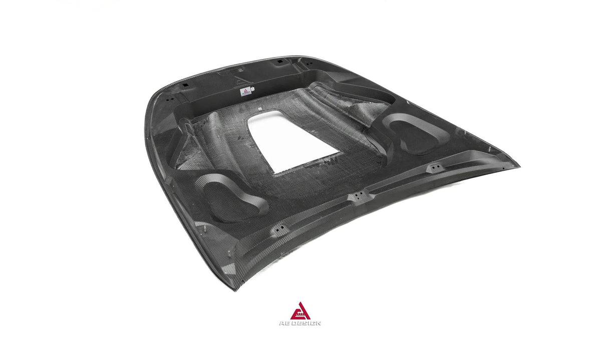 AE DESIGN - MERCEDES BENZ AMG GT63S C192 2025+ CARBON FIBRE VENTED HOOD BONNET - Aero Carbon UK