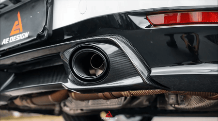 AE DESIGN - PORSCHE 911 992.2 CARRERA BASE/S/T/4S/ TARGA 4S CARBON FIBER REAR DIFFUSER - Aero Carbon UK