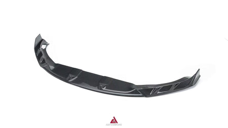 AE DESIGN - TESLA MODEL 3 HIGHLAND 2024+ DRY CARBON FIBRE FRONT LIP V2 - Aero Carbon UK