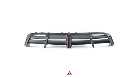 AE DESIGN - TESLA MODEL 3 HIGHLAND / PERFORMANCE 2024+ DRY CARBON FIBRE REAR DIFFUSER V2 - Aero Carbon UK