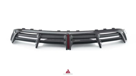 AE DESIGN - TESLA MODEL 3 HIGHLAND / PERFORMANCE 2024+ DRY CARBON FIBRE REAR DIFFUSER V2 - Aero Carbon UK