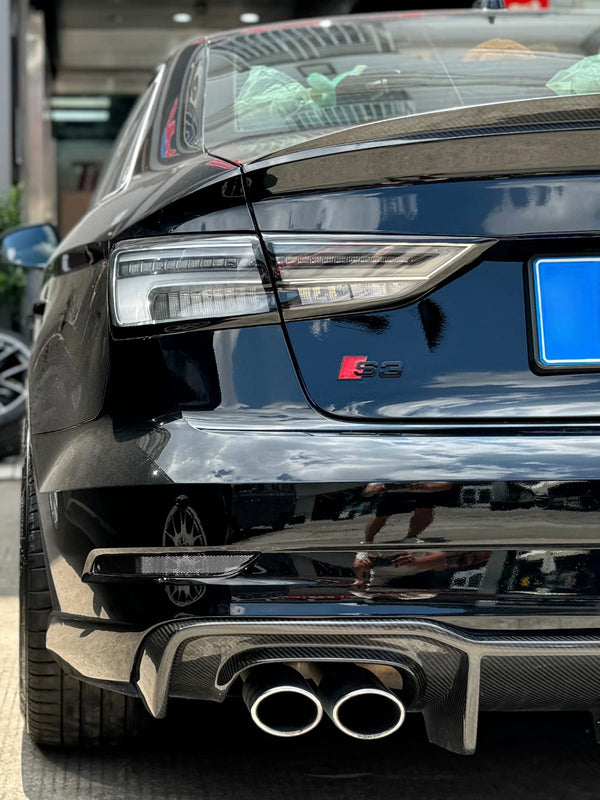 AERO CARBON - AUDI A3 S3 RS3 8V SEDAN / LIMO CLEAR TAIL LIGHTS