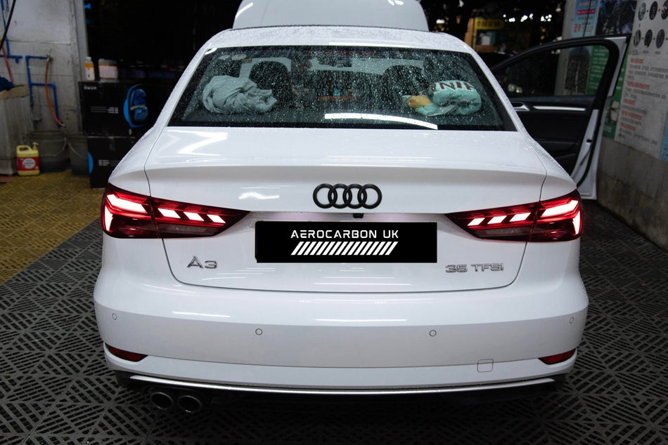 AERO CARBON - AUDI A3 S3 RS3 8V SEDAN SEQUENTIAL TAIL LIGHTS RS5 STYLE - Aero Carbon UK