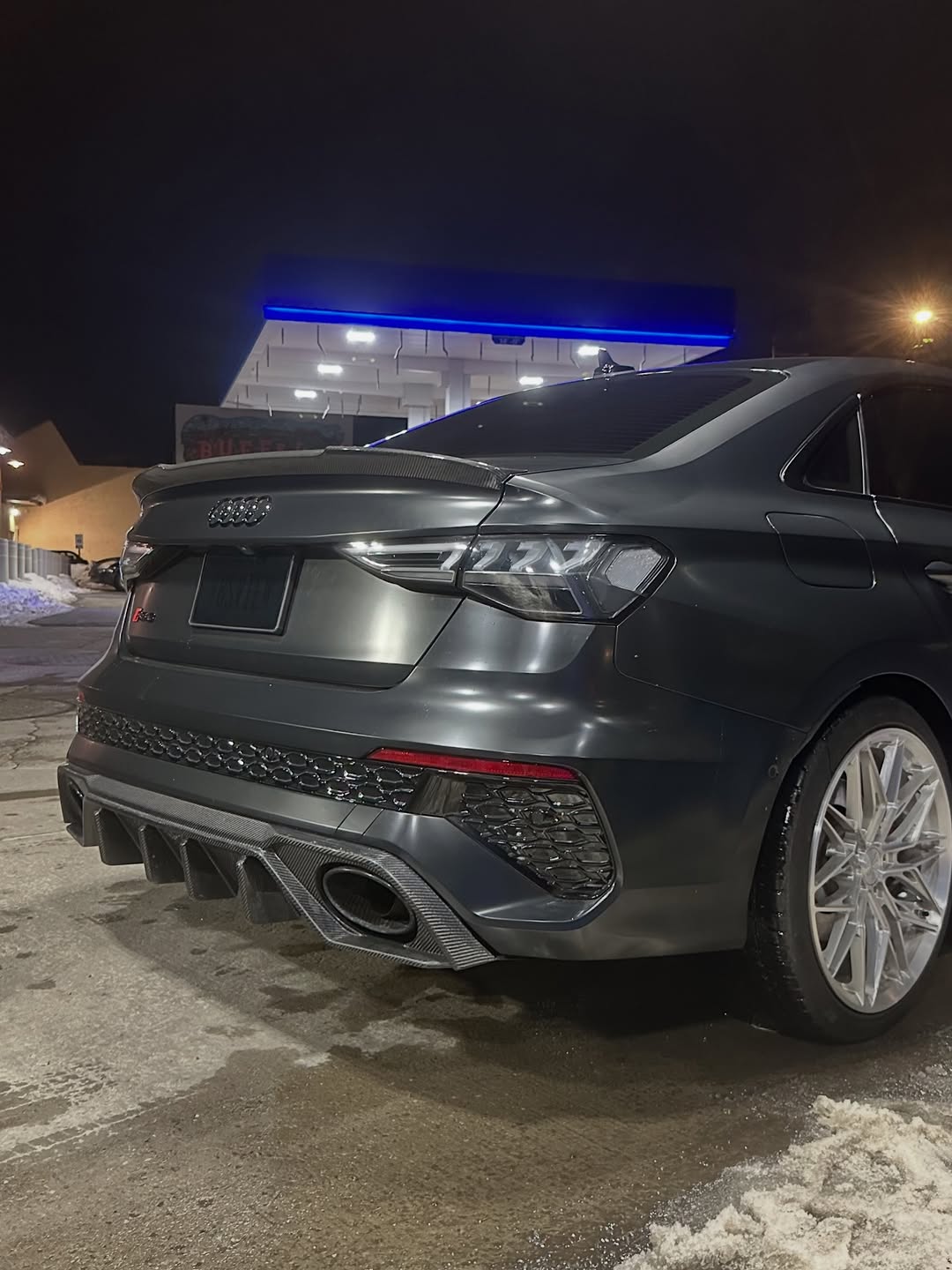 AERO CARBON - AUDI A3 S3 RS3 8Y SEDAN CLEAR TAIL LIGHTS - Aero Carbon UK