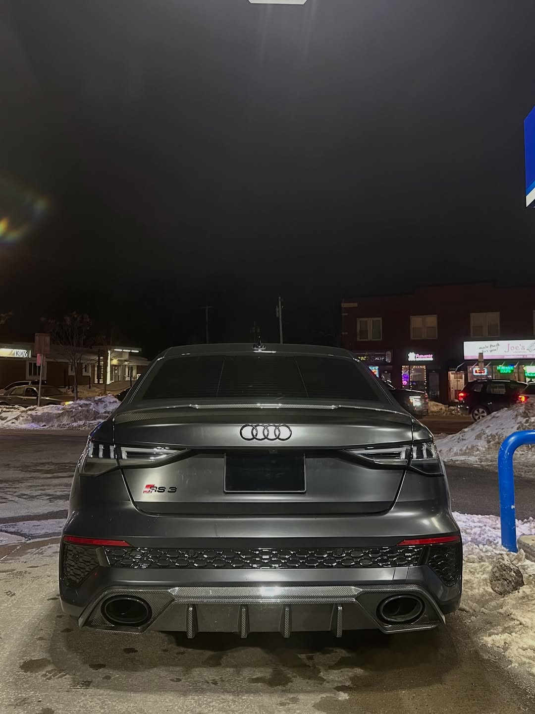 AERO CARBON - AUDI A3 S3 RS3 8Y SEDAN CLEAR TAIL LIGHTS - Aero Carbon UK