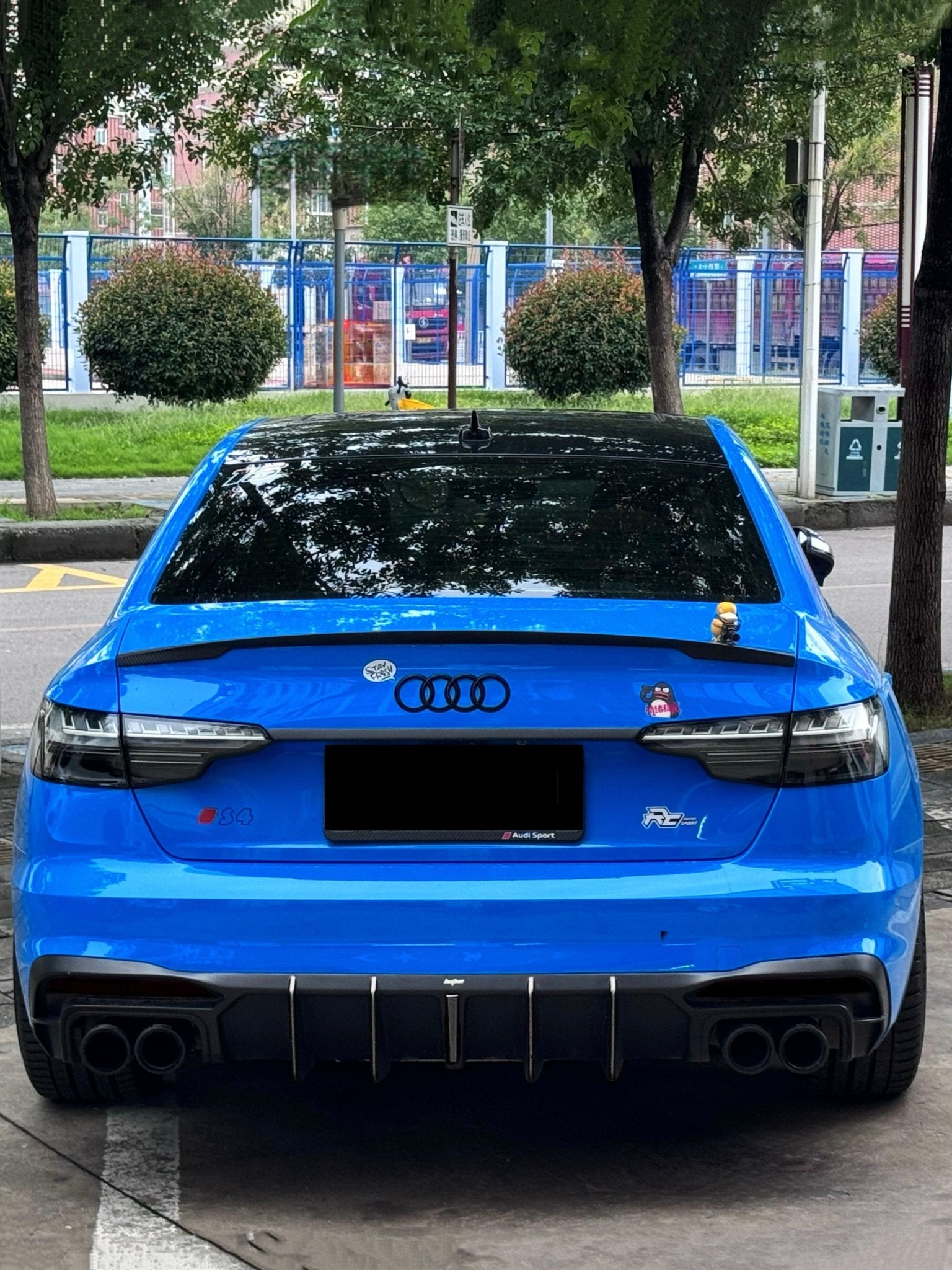 AERO CARBON - AUDI A4 S4 RS4 B9.5 SEDAN CLEAR TAIL LIGHTS - Aero Carbon UK