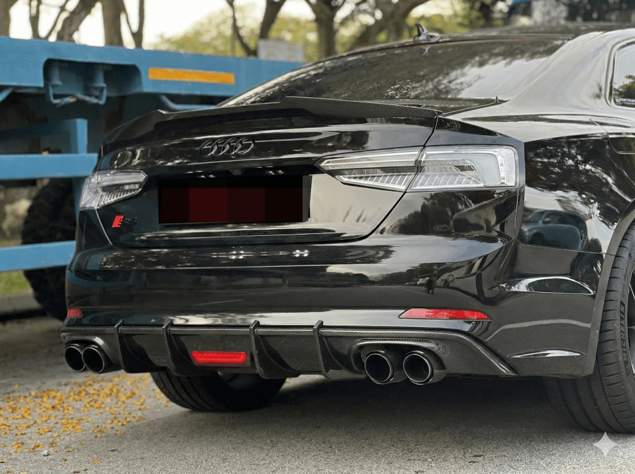AERO CARBON - AUDI A5 S5 RS5 B9 CLEAR TAIL LIGHTS - Aero Carbon UK