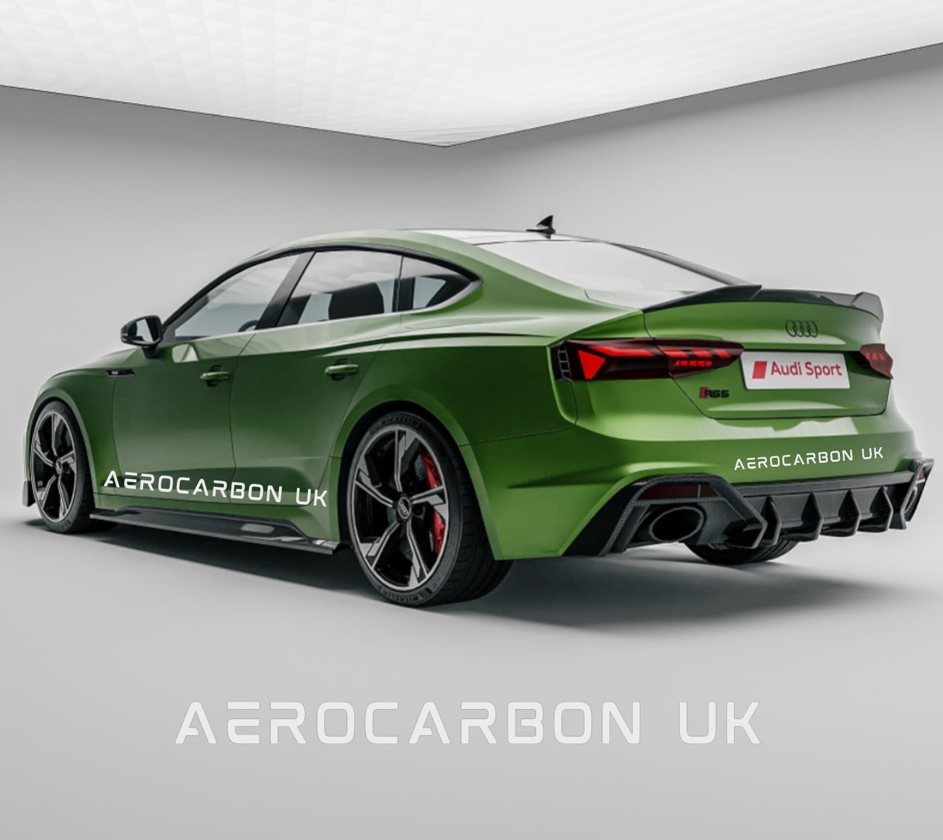 AERO CARBON - AUDI RS5 B9.5 DRY CARBON FIBRE SIDE SKIRTS - Aero Carbon UK