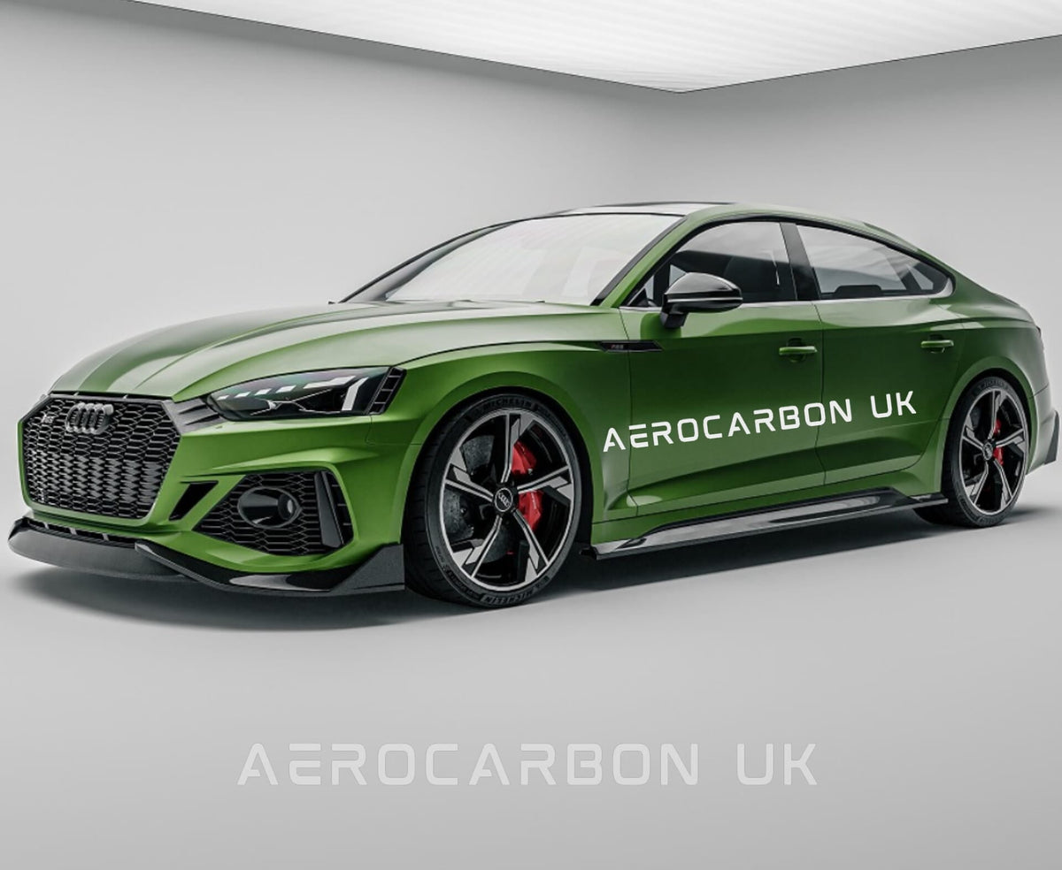 AERO CARBON - AUDI RS5 B9.5 DRY CARBON FIBRE SIDE SKIRTS - Aero Carbon UK