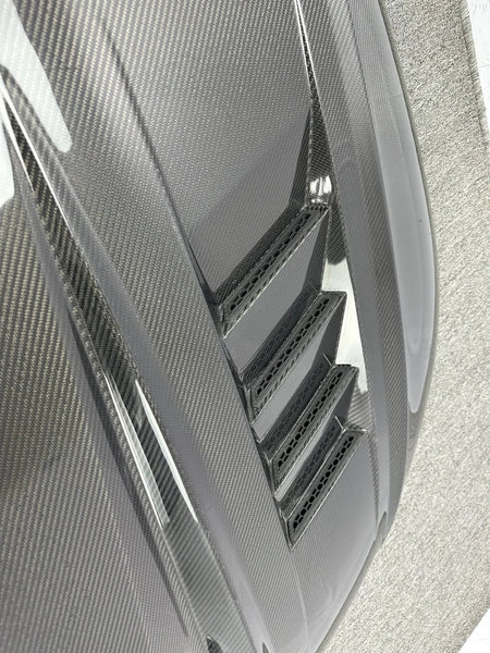 AERO CARBON - AUDI TT/TTS/TTRS MK3 VENTED CARBON FIBRE HOOD - Aero Carbon UK
