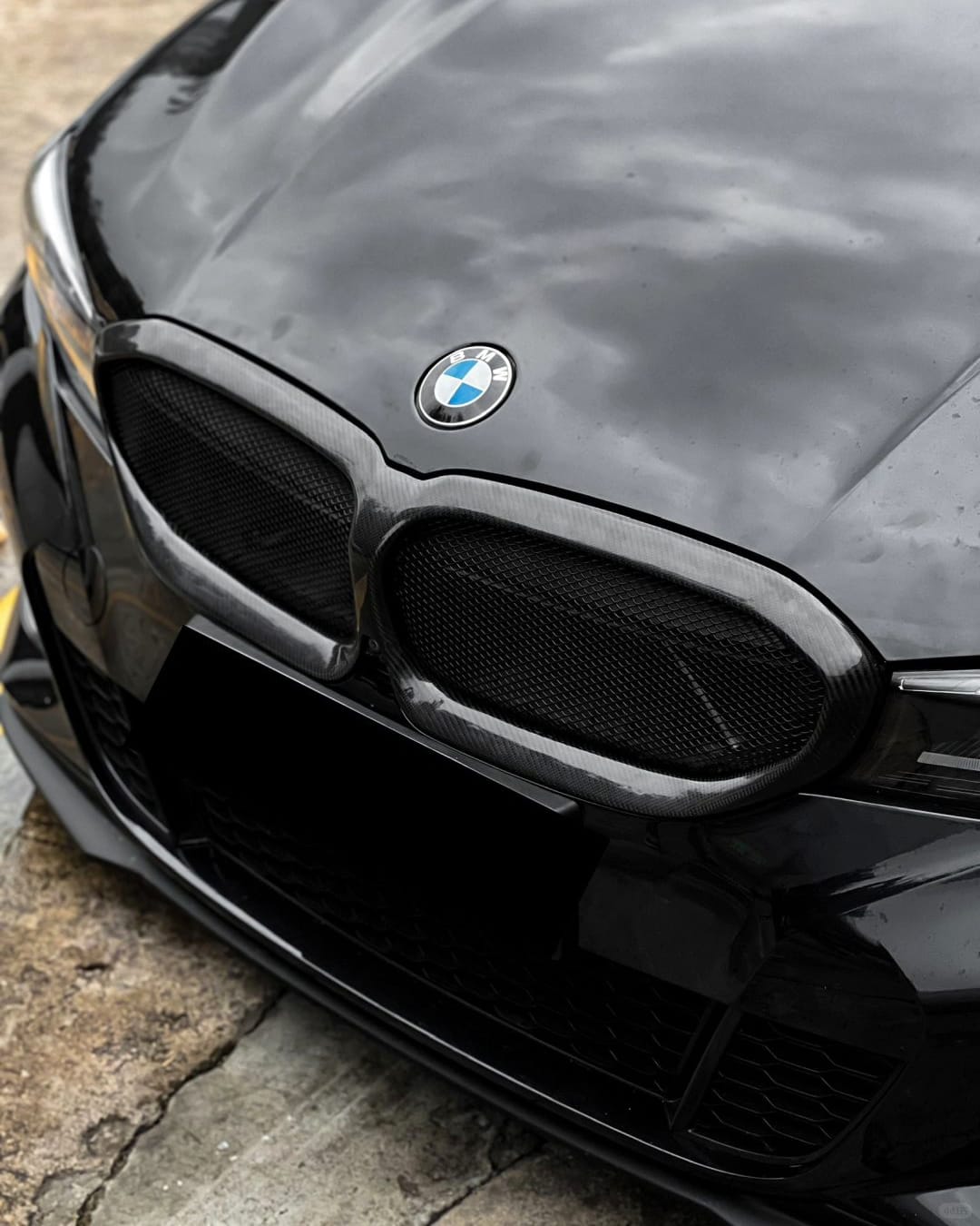 AERO CARBON - BMW 3 SERIES G20 CARBON FIBRE / MESH GRILL - Aero Carbon UK