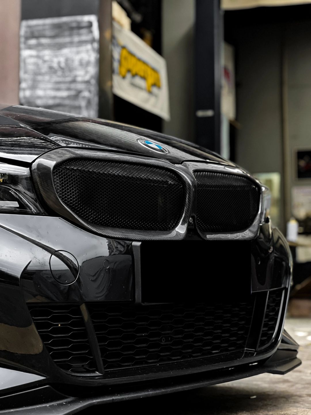 AERO CARBON - BMW 3 SERIES G20 CARBON FIBRE / MESH GRILL - Aero Carbon UK