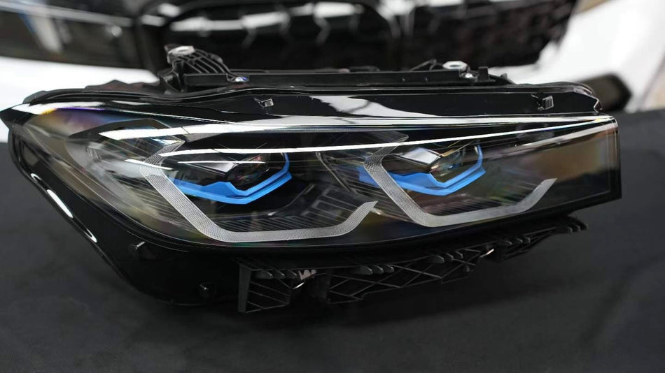 AERO CARBON - BMW 3 SERIES G20 G21 LCI LED HEADLIGHTS M3 STYLE - Aero Carbon UK