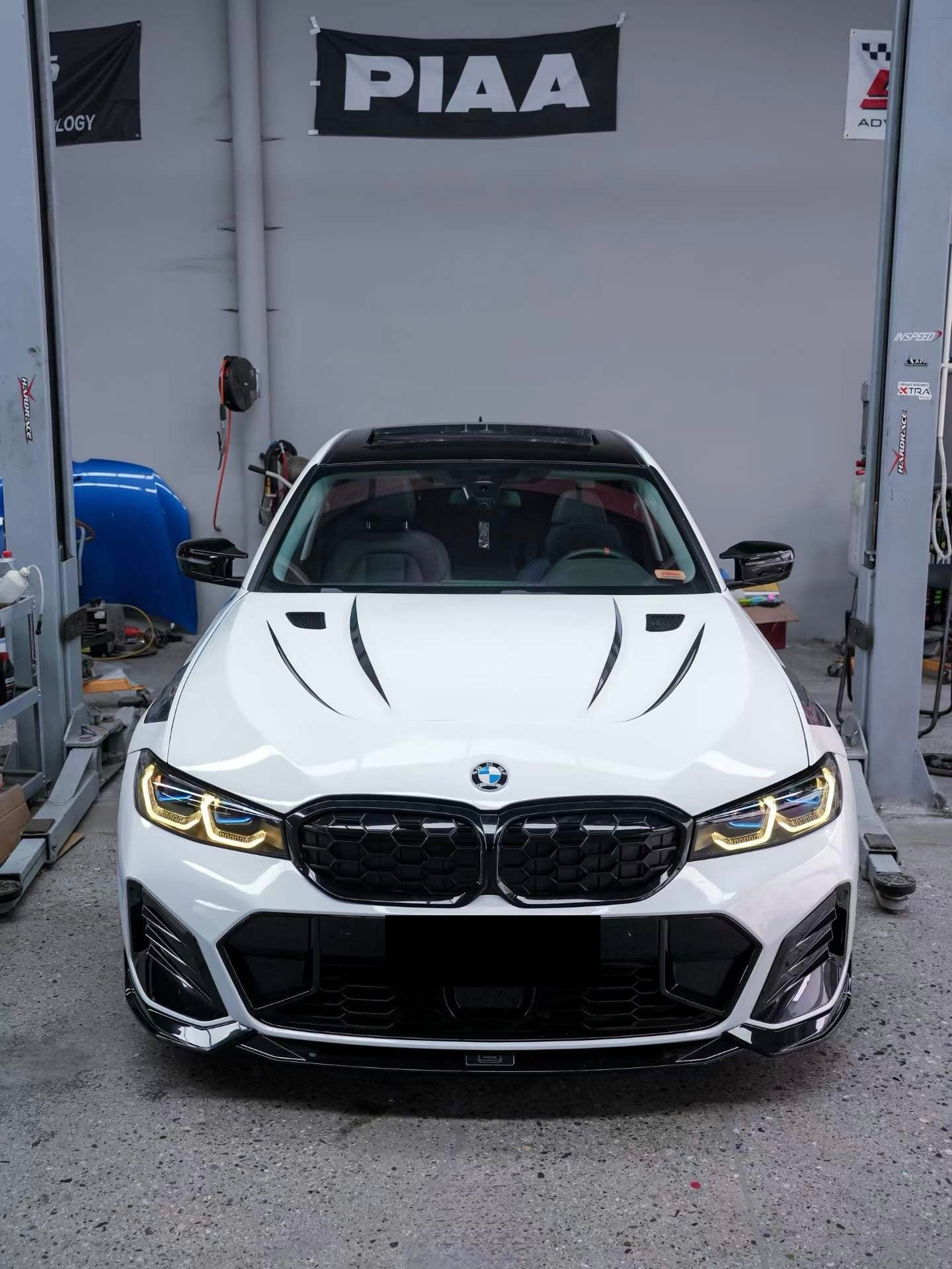 AERO CARBON - BMW 3 SERIES G20 G21 LCI LED HEADLIGHTS M3 STYLE - Aero Carbon UK