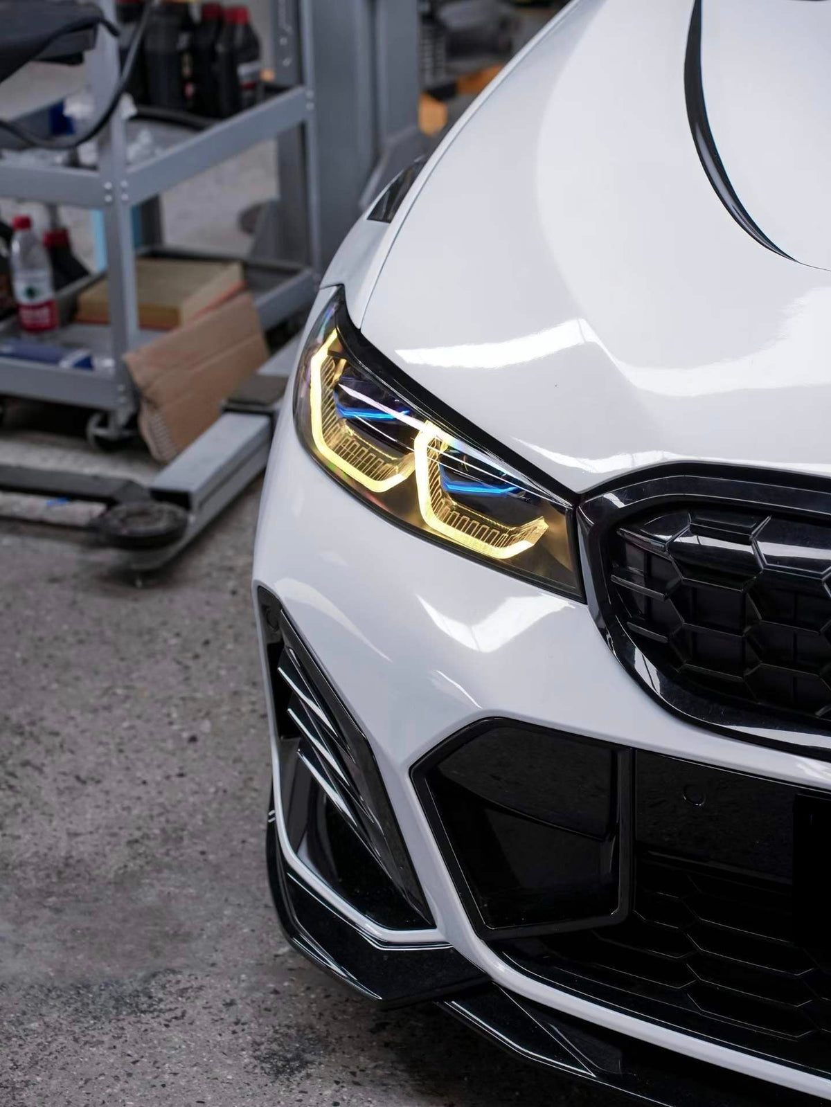 AERO CARBON - BMW 3 SERIES G20 G21 LCI LED HEADLIGHTS M3 STYLE - Aero Carbon UK