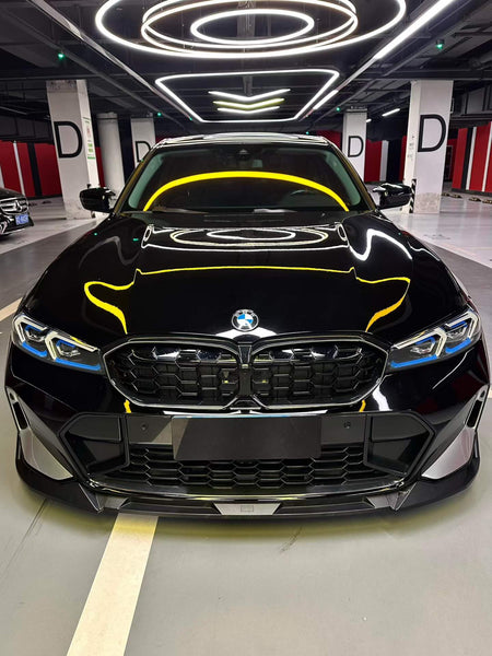 AERO CARBON - BMW 3 SERIES G20 LCI ABS PLASTIC FRONT LIP XG STYLE - Aero Carbon UK