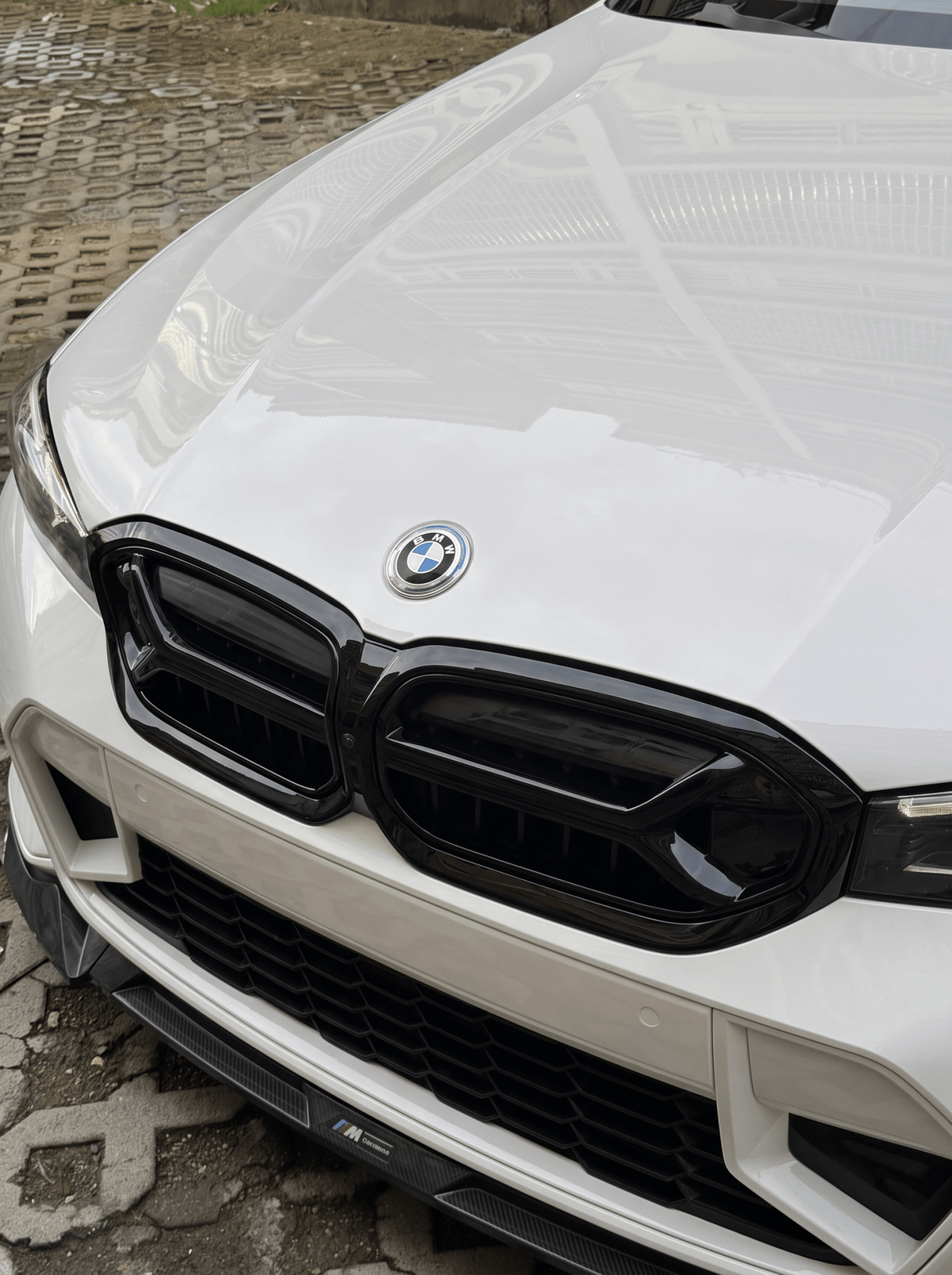 AERO CARBON - BMW 3 SERIES G20 LCI CSL STYLE GLOSS BLACK GRILLE - Aero Carbon UK
